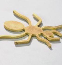 laser cutting sample